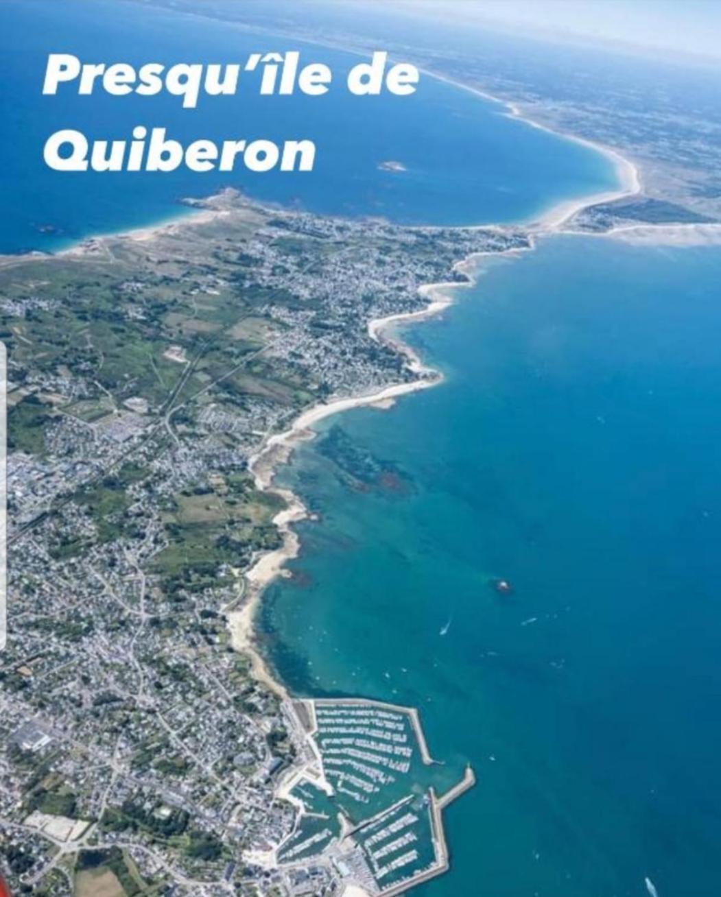 Appartement Cocon A Quiberon Dans Residence Calme, Plages Et Centre Ville A Pied Ou A Velo Pour 2 A 4 Personnes Eksteriør billede