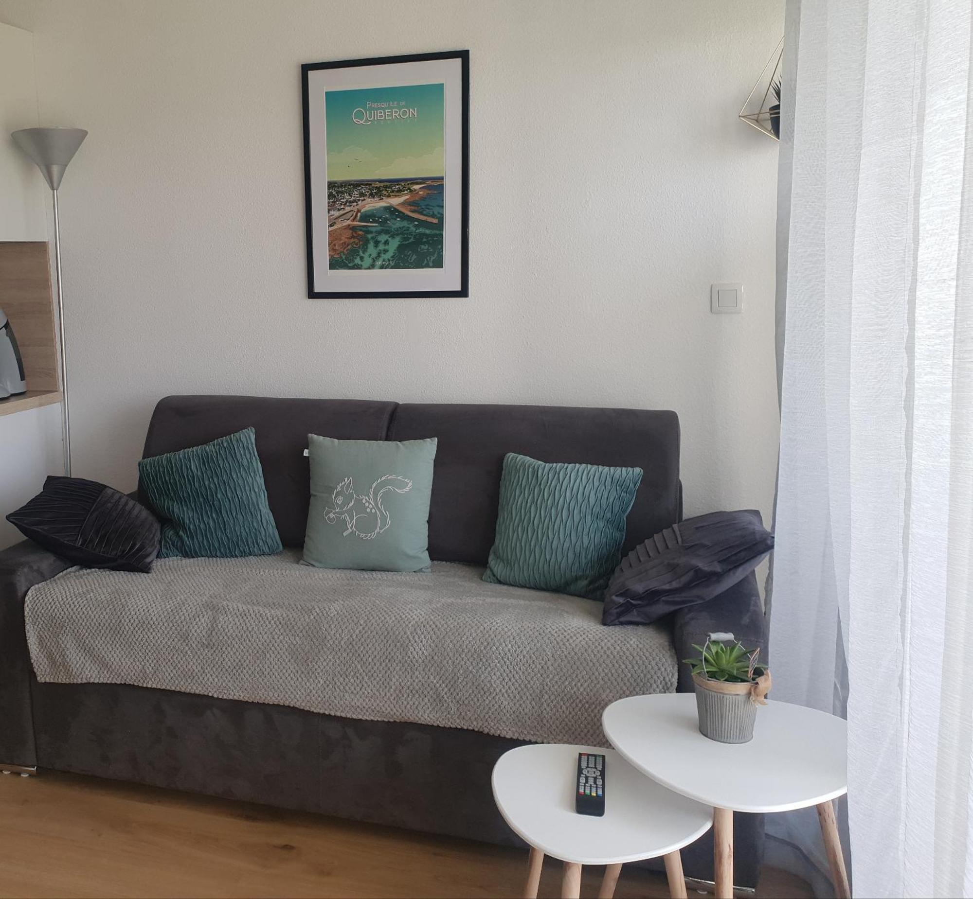 Appartement Cocon A Quiberon Dans Residence Calme, Plages Et Centre Ville A Pied Ou A Velo Pour 2 A 4 Personnes Eksteriør billede