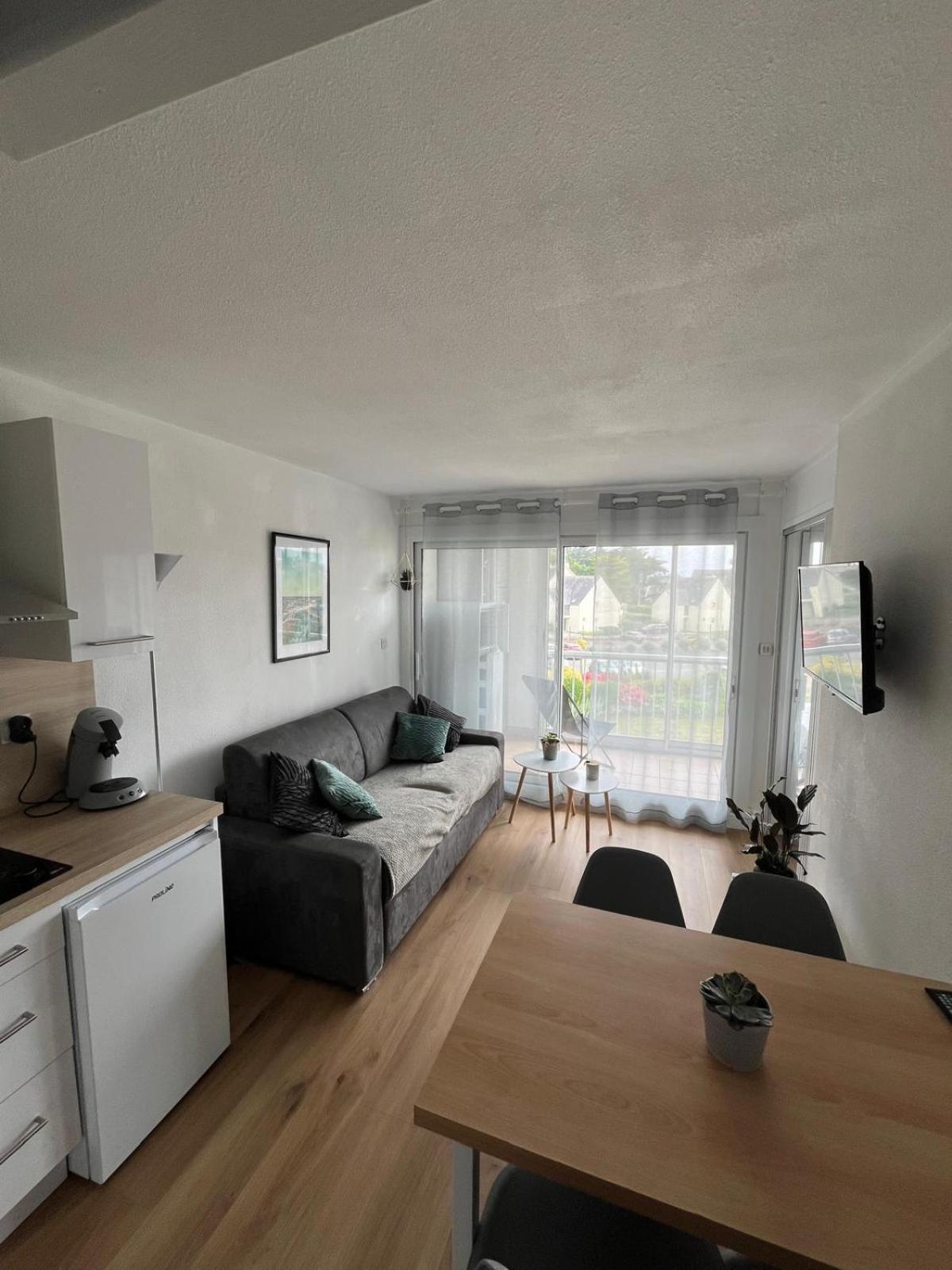 Appartement Cocon A Quiberon Dans Residence Calme, Plages Et Centre Ville A Pied Ou A Velo Pour 2 A 4 Personnes Eksteriør billede